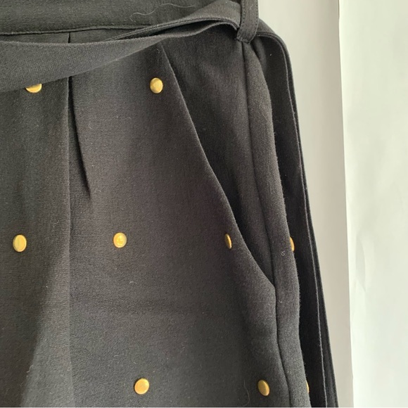 Alice by Temperley Claudia Studded mini skirt black silk blend - Picture 5 of 10